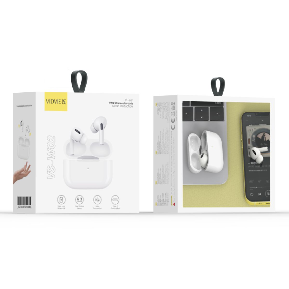 AUDIFONOS INALAMBRICOS VIDVIE VS - W02